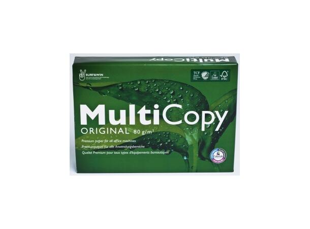 Kopipapir MultiCopy Org. A4 80g (500) MultiCopy Original multifunksjonspapir 